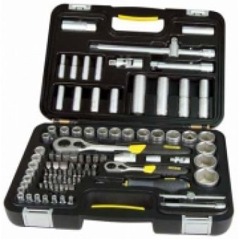 Набор головок торцевых 1/2", 1/4"STANLEY "MaxiDrive",шестигр.про